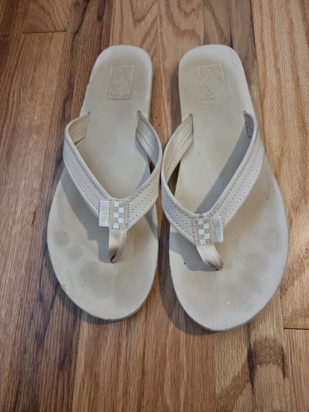 Vans Women's White Flip Flop Sandals